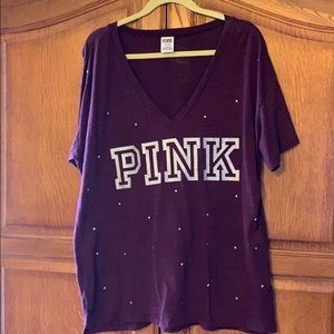 Large short sleeve PINK shirt